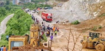 अवरुद्व पृथ्वीराजमार्ग सात घण्टापछि खुल्यो