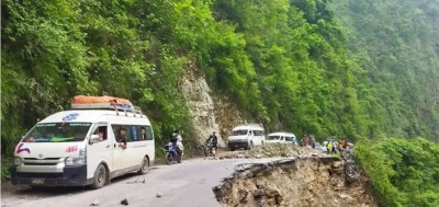 आँबुखैरेनी-मुग्लिन खण्ड तीन घण्टा बन्द हुने