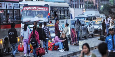 उपत्यकाबाट बाहिरिए १३ लाख मानिस